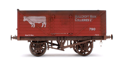 Pre-Owned Kit Built 7 Plank Wagon 'Bullcroft Main Collieries Limited' No.790 With Load (Unboxed) - Weathered