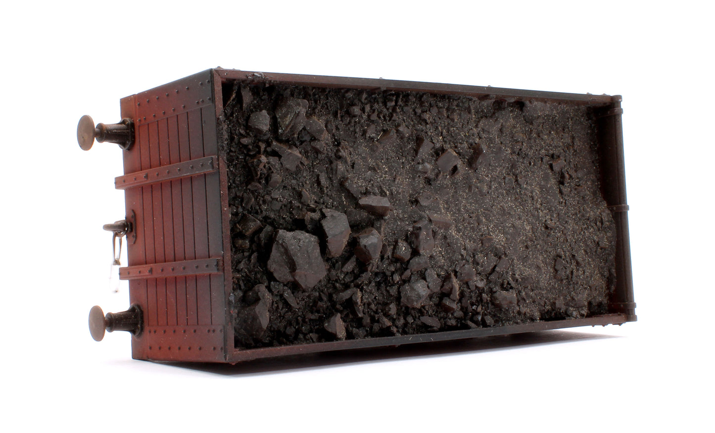 Pre-Owned Kit Built 7 Plank Wagon 'Bullcroft Main Collieries Limited' No.790 With Load (Unboxed) - Weathered