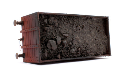 Pre-Owned Kit Built 7 Plank Wagon 'Bullcroft Main Collieries Limited' No.790 With Load (Unboxed) - Weathered