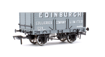 7 Plank 1907 Railway Clearing House Open Wagon - Edinburgh Collieries Co Ltd, Musselburgh No.1724