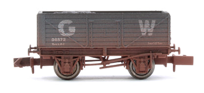 7 Plank Wagon GWR 06572 - Weathered