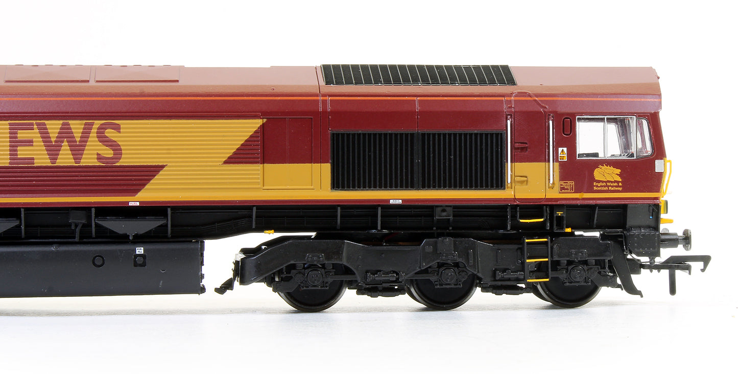 Pre-Owned Class 66 022 'Lafarge Charnwood' EWS Diesel Locomotive - DCC Sound Fitted