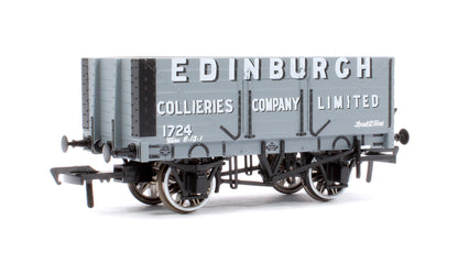 7 Plank 1907 Railway Clearing House Open Wagon - Edinburgh Collieries Co Ltd, Musselburgh No.1724