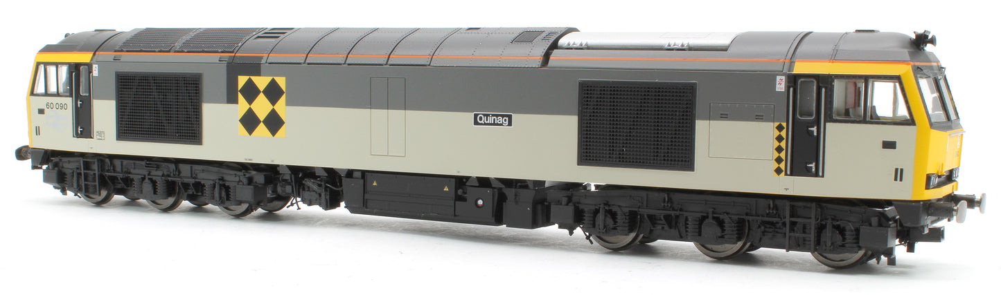 Pre-Owned Class 60 60090 Quinag BR Coal Sector Diesel Locomotive