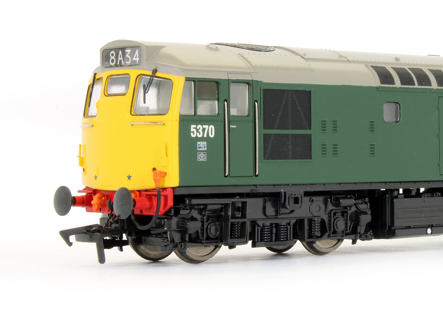 Pre-Owned Class 27 5370 in Green With Full Yellow Ends (no boiler tanks) Diesel Locomotive