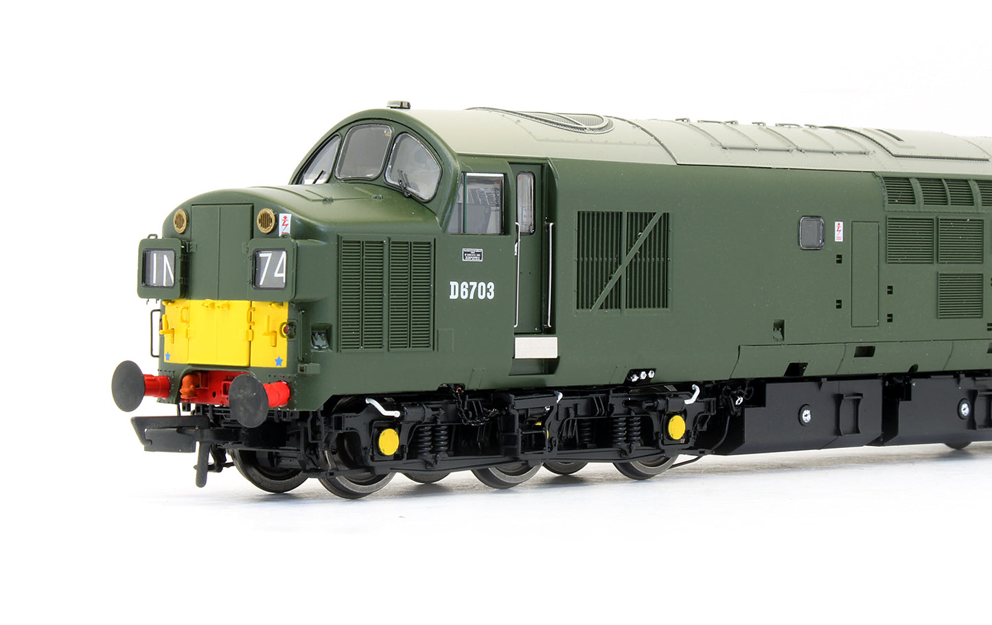 Pre-Owned Class 37 'The 1st East Anglian Regiment' D6703 BR Green Diesel Locomotive - Limited Edition