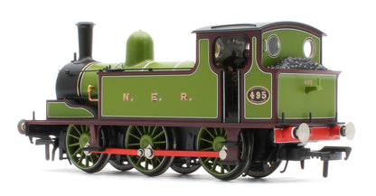31-065 NER E (J71) 495 NER Lined Green & Maroon Steam Tank Locomotive