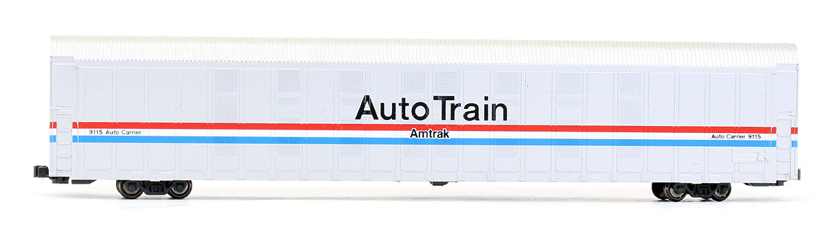 Pre-Owned Amtrak Auto Trailer 4 Car Set