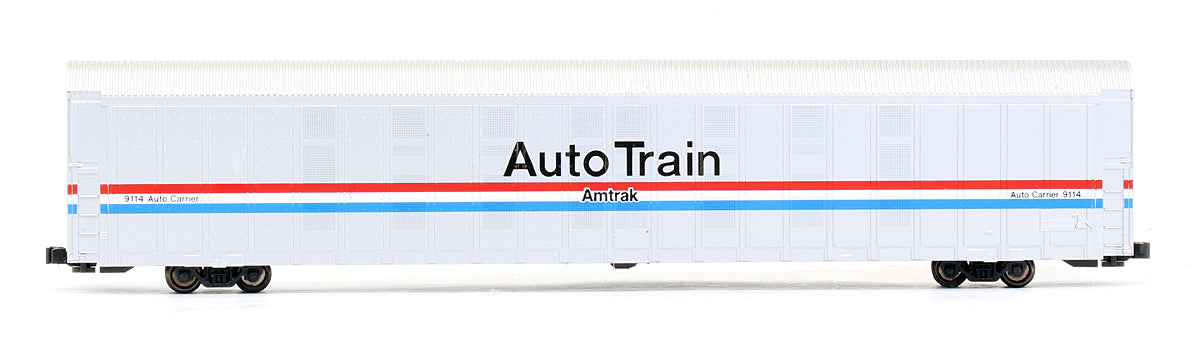 Pre-Owned Amtrak Auto Trailer 4 Car Set