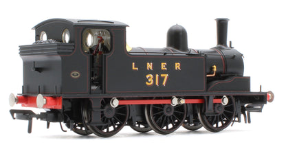31-066 NER E (J71) 317 LNER Lined Black Steam Tank Locomotive