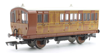 Pre-Owned R40106 GNR 4 Wheel 3rd Class Coach No.399 - With Lights