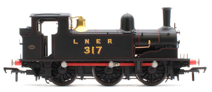 31-066 NER E (J71) 317 LNER Lined Black Steam Tank Locomotive