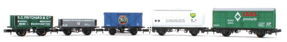 NR58880 N Gauge 80th Anniversary Wagon Pack - Pack of 5