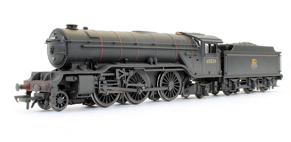 Pre-Owned 31-562 V2 '60834' BR Black Early Emblem Stepped Tender Steam Locomotive (Weathered)