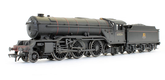 Pre-Owned 31-562 V2 '60834' BR Black Early Emblem Stepped Tender Steam Locomotive (Weathered)