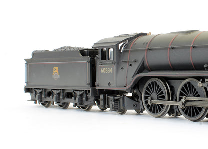 Pre-Owned 31-562 V2 '60834' BR Black Early Emblem Stepped Tender Steam Locomotive (Weathered)