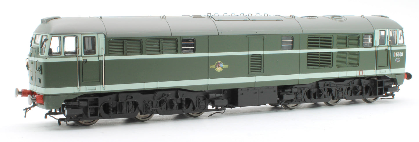 Pre-Owned R3661 Class 31 'D5509' BR Green Diesel Locomotive - DCC Fitted