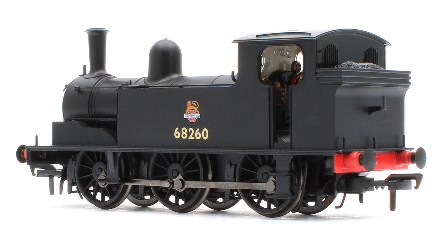 31-069 NER E (J71) 68260 BR Black (Early Emblem) Steam Tank Locomotive