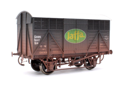 12T Great Western Fruit Van Jaffa No.134149 - Weathered