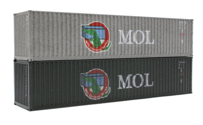 40ft' Container MOL 031601 0/055419 4 - Weathered