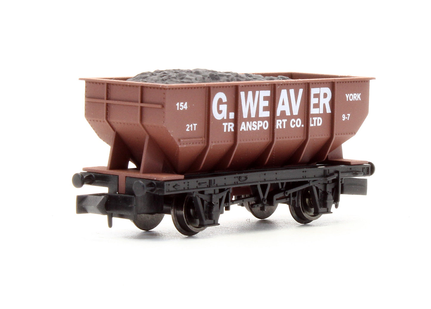 Pre-Owned NB-110 21T Hopper Wagon 'G. Weaver' No.154