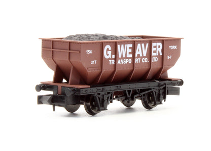 Pre-Owned NB-110 21T Hopper Wagon 'G. Weaver' No.154