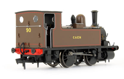 4S-018-002 L&SWR B4 0-4-0T 'Caen' Brown 90 Steam Locomotive