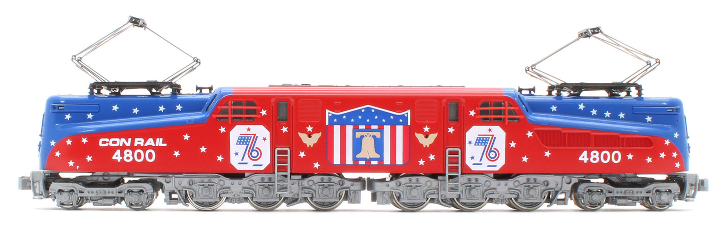 137-2015-DCC GG1 Conrail Bicentennial 4800 - DCC-Fitted