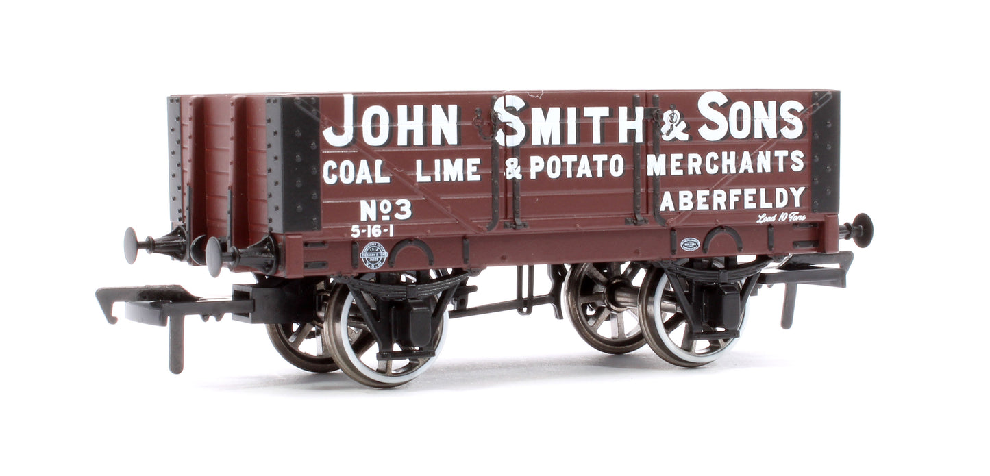 5 Plank 1907 Railway Clearing House Open Wagon -  John Smith & Sons, Aberfeldy No.3