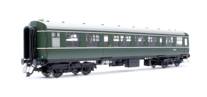 Class 104 2 Car DMU E50598/E56189 BR Green Small Yellow Panels