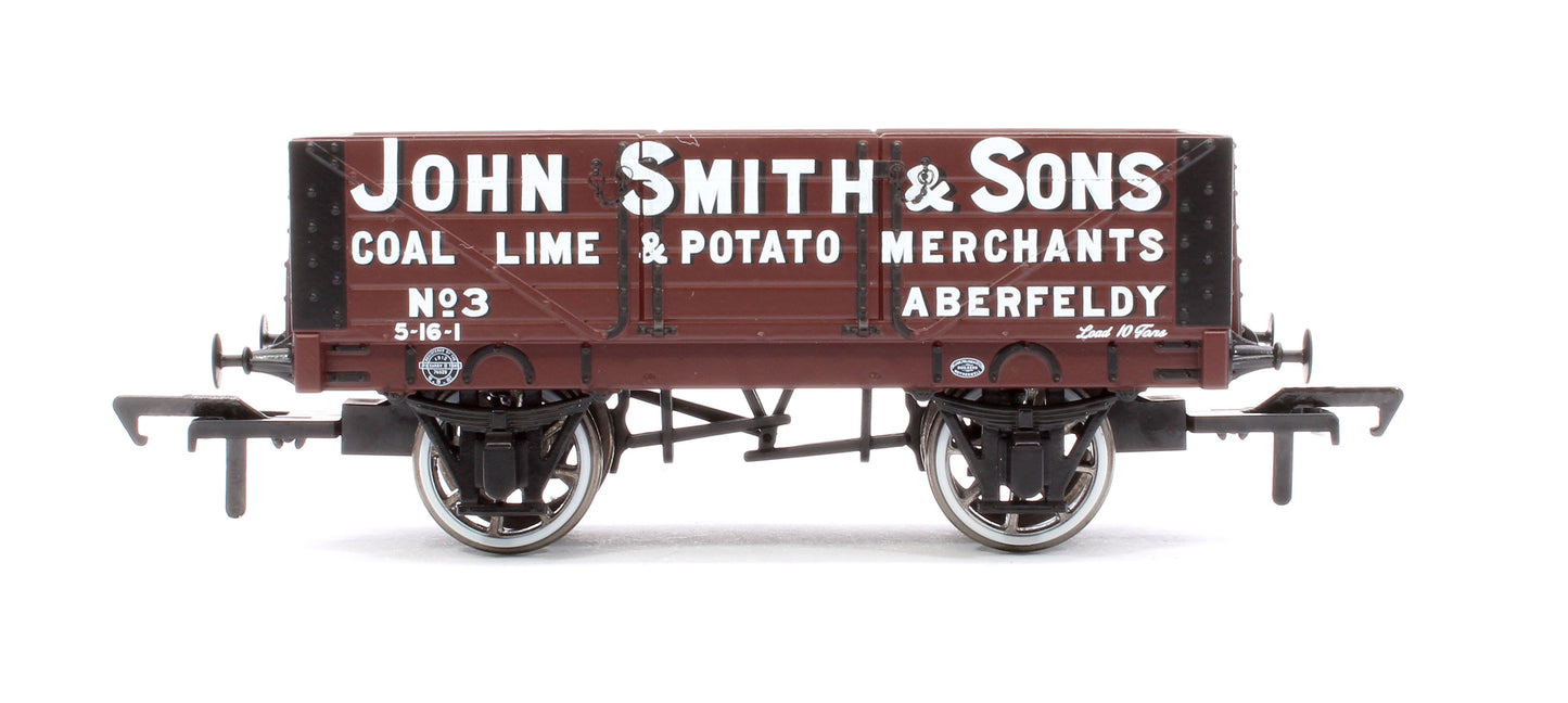 5 Plank 1907 Railway Clearing House Open Wagon -  John Smith & Sons, Aberfeldy No.3