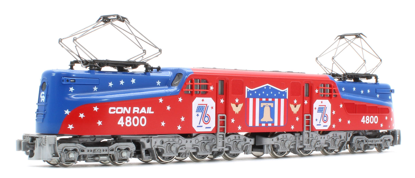 137-2015-DCC GG1 Conrail Bicentennial 4800 - DCC-Fitted