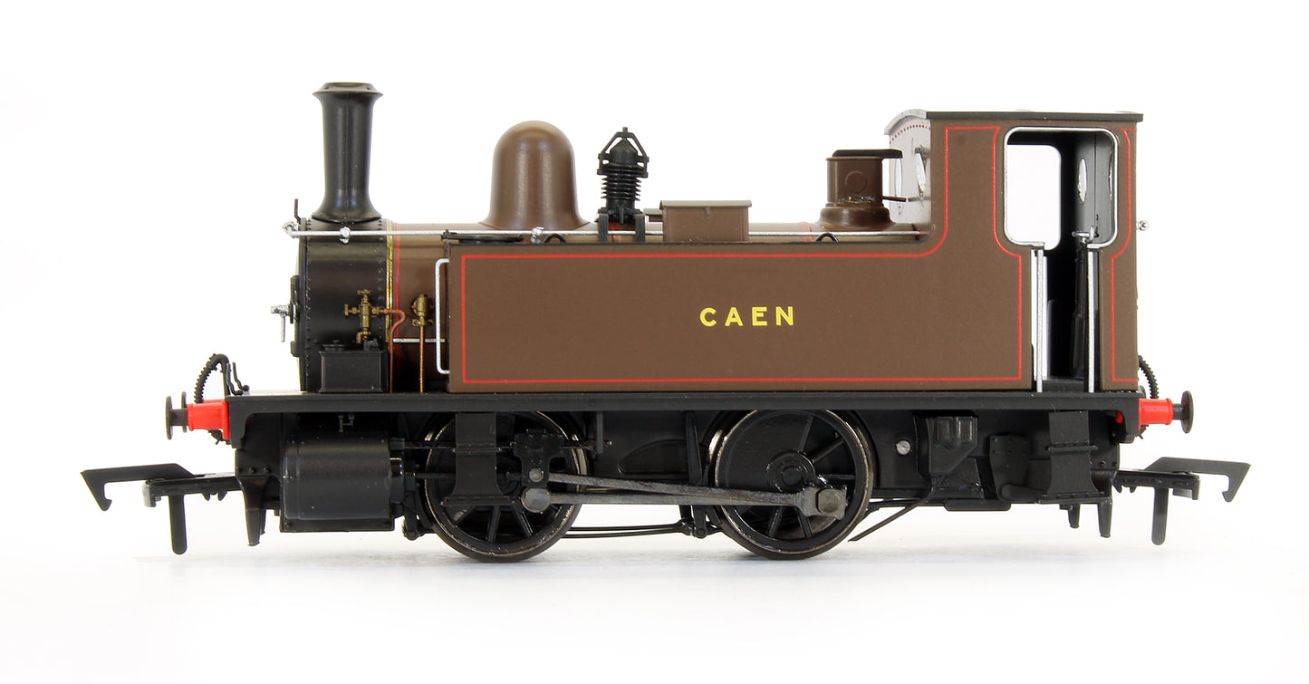 4S-018-002 L&SWR B4 0-4-0T 'Caen' Brown 90 Steam Locomotive