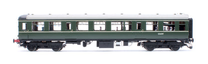 Class 104 2 Car DMU E50598/E56189 BR Green Small Yellow Panels