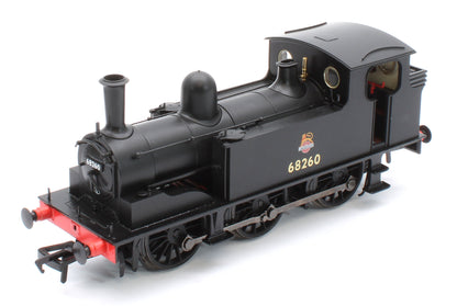 31-069SF NER E (J71) 68260 BR Black (Early Emblem) Steam Tank Locomotive - DCC Sound