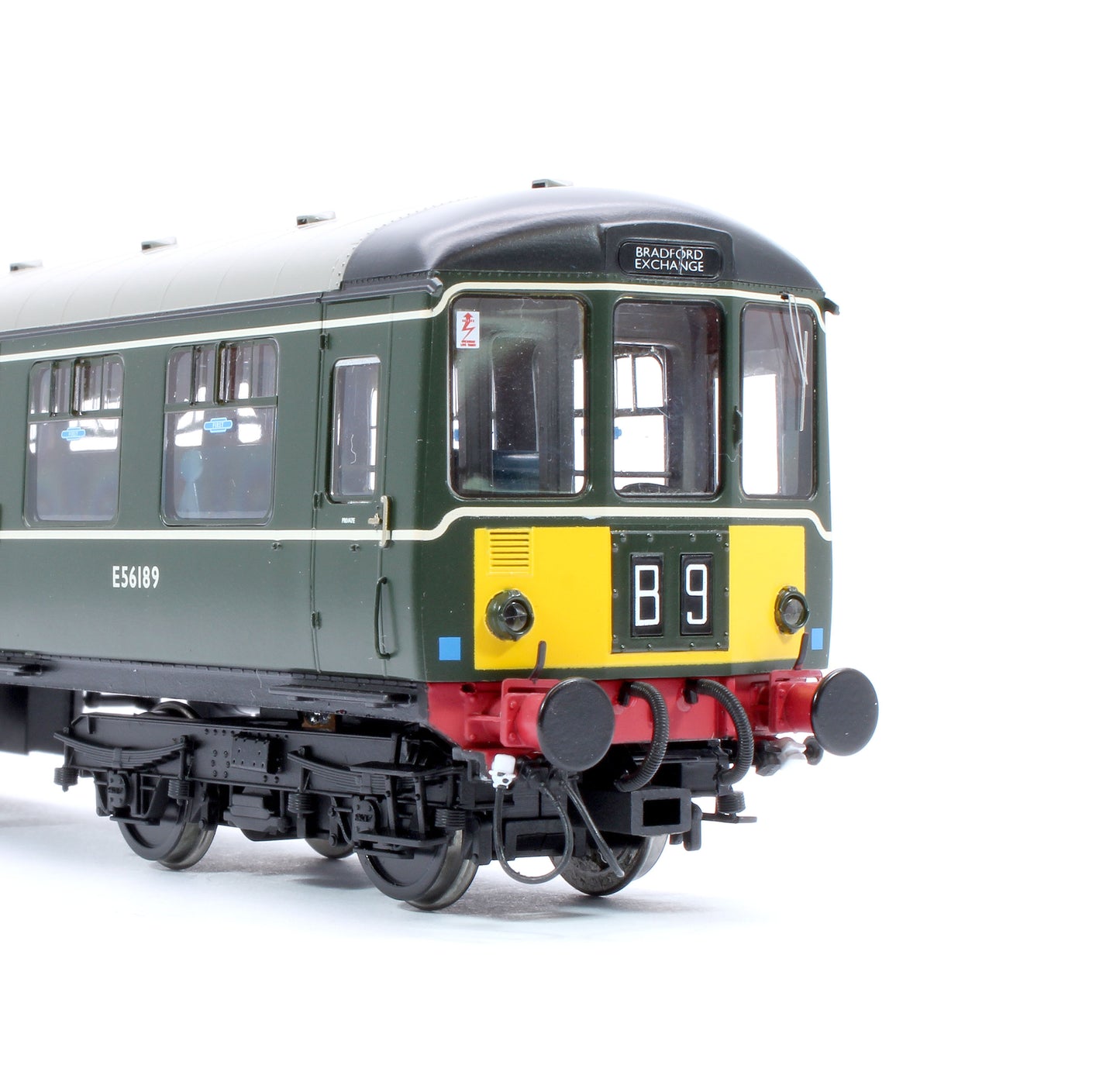Class 104 2 Car DMU E50598/E56189 BR Green Small Yellow Panels