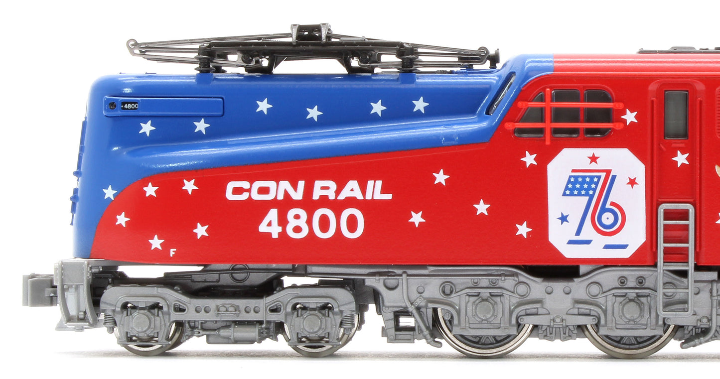 137-2015-DCC GG1 Conrail Bicentennial 4800 - DCC-Fitted