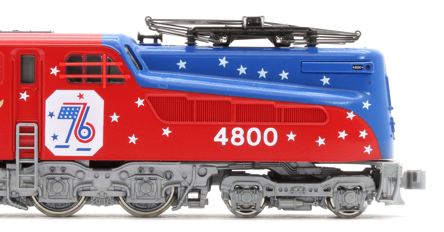 137-2015-DCC GG1 Conrail Bicentennial 4800 - DCC-Fitted
