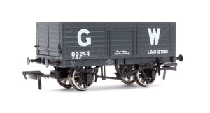 7 Plank 1907 Railway Clearing House Open Wagon - No. 09244, Great Western Railway livery No.09244
