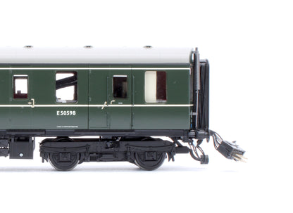 Class 104 2 Car DMU E50598/E56189 BR Green Small Yellow Panels