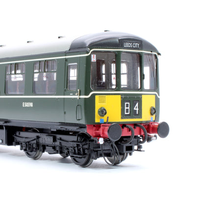 Class 104 2 Car DMU E50598/E56189 BR Green Small Yellow Panels