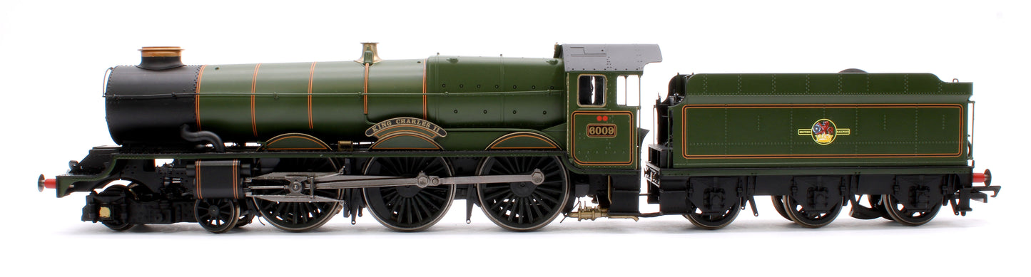 Class 6000 BR 'King Charles II' 6009 4-6-0 Steam Locomotive