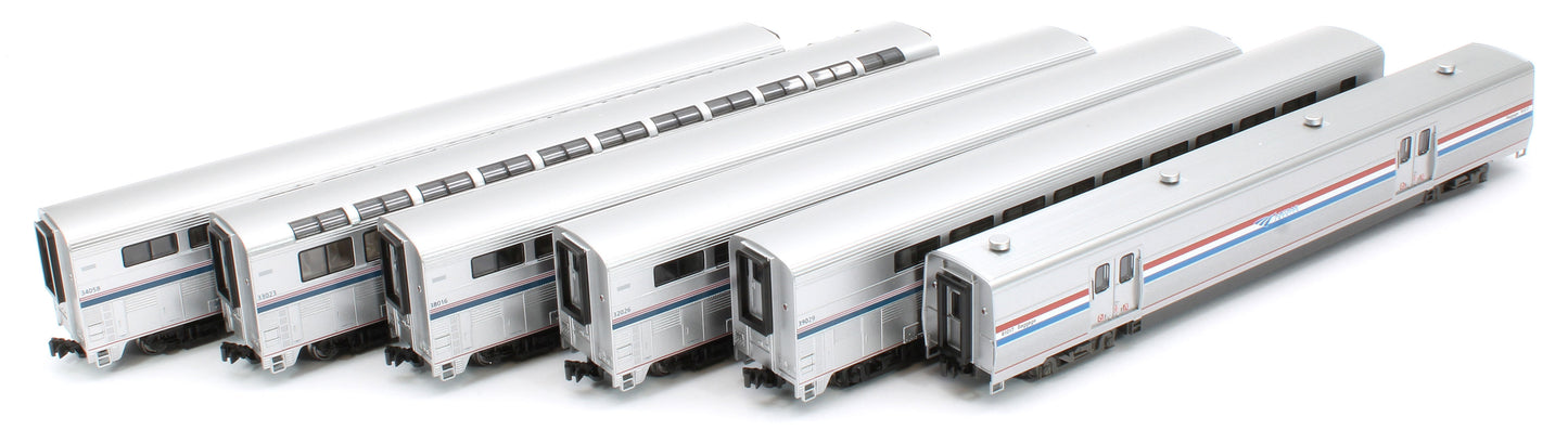 10-1789 -40266 Amtrak Superliner PhVI 6 Car Set