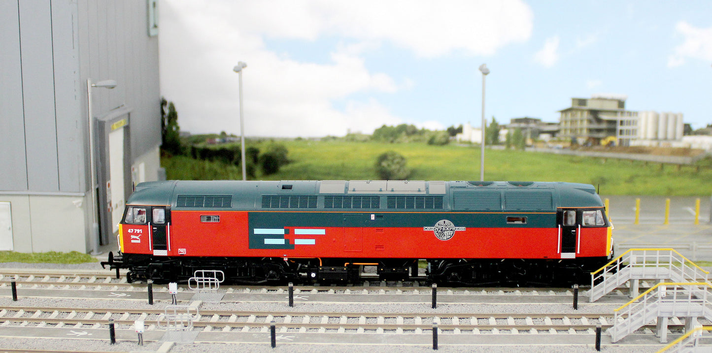 35-429SF Class 47/7 47791 'Venice Simplon Orient Express' Rail Express Systems Diesel Locomotive - DCC Sound