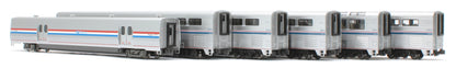 10-1789 -40266 Amtrak Superliner PhVI 6 Car Set