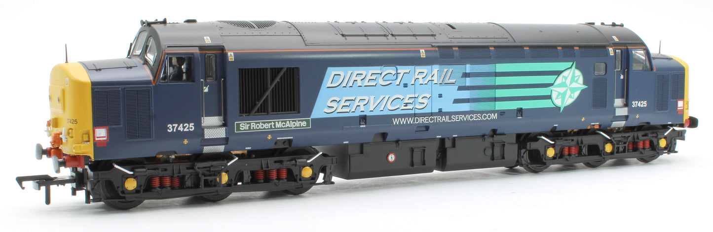 Pre-Owned Class 37425 'Sir Robert McAlpine / Concrete Bob' DRS Compass Diesel Locomotive (Regional Exclusive Model)