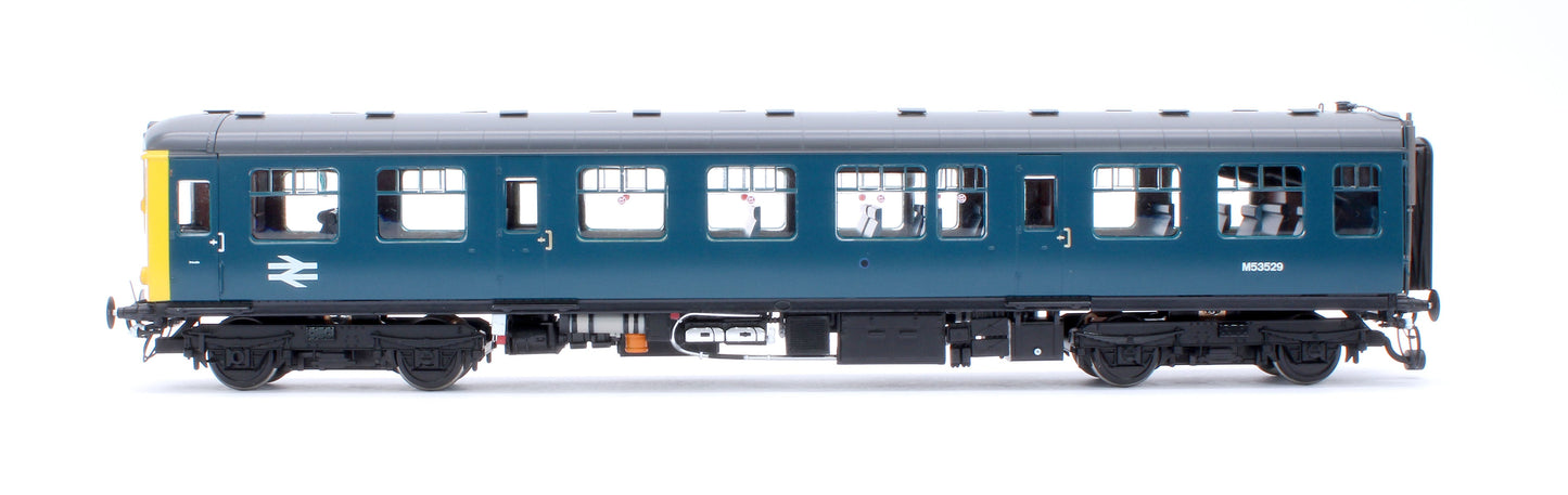 Pre-Owned 1455 Class 104 2 Car DMU M53421/M53529 BR Blue