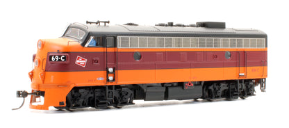 Pre-Owned F7A Milwaukee Road Diesel Locomotive Road #69-C - DCC Sound