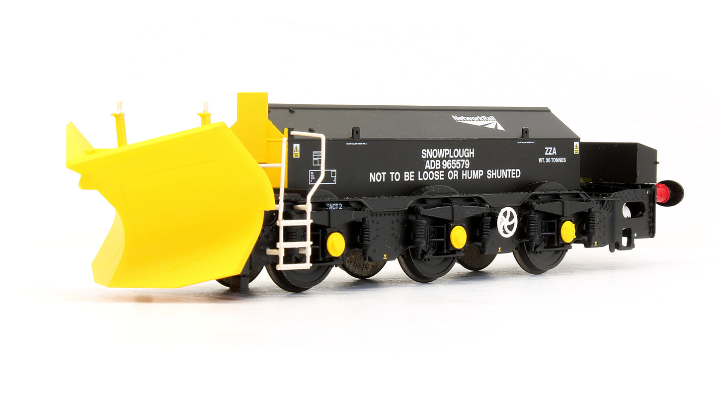 Pre-Owned H4-BH-010 Beilhack snow plough (ex Class 40) ZZA ADB965579 in Network Rail black