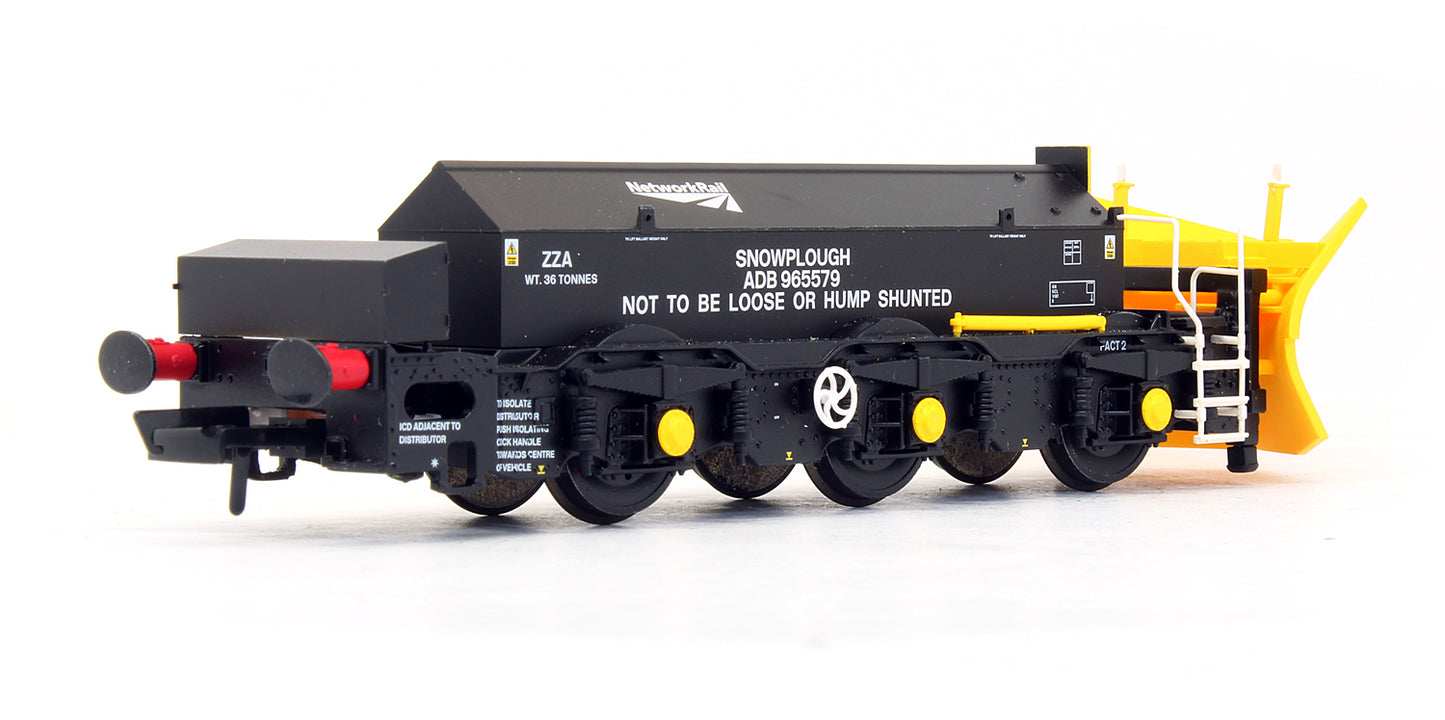 Pre-Owned H4-BH-010 Beilhack snow plough (ex Class 40) ZZA ADB965579 in Network Rail black